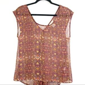 Band of Gypsies • V-Back style Top • Size X-Small